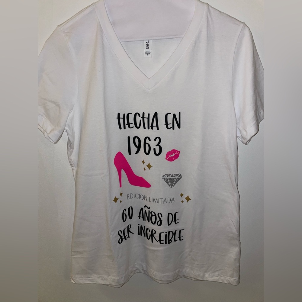 PERSONALIZED BIRTHDAY T-SHIRT 60th Birthday